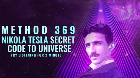 Nikola Tesla 369 Code Meditation 🧘‍♂️ Music Tuning 432hz Key To