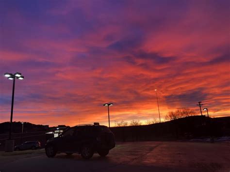 Sunrise Over Sturgis Fan Photofridayblack Hills And Badlands South Dakota