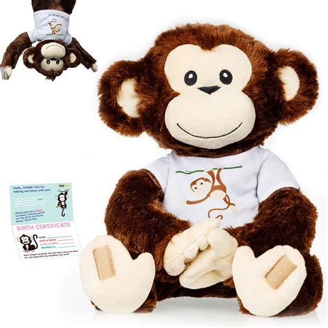 Buy Inflatable Monkey Plush Toy 11 Inch Stuffed Animal With Sticky