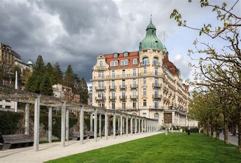 Hotel Palace Luzern Located On The North Shore Of The Lake Lucerne Town Of Lucerne Switzerland