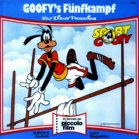 Goofys Fünfkampf Disney Films Database 8mm Super 8 16mm 35mm