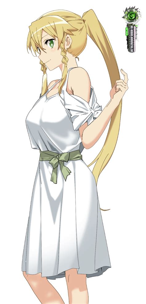 Sword Art Onlineleafa Cute Dresss Coloring Render Ors Anime Renders