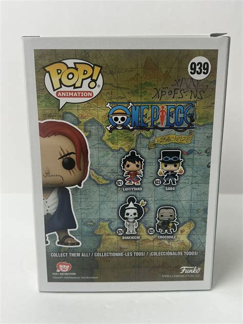 Funko Pop Vinyl One Piece Shanks Big Apple Collectibles Bac Exclusive For Sale