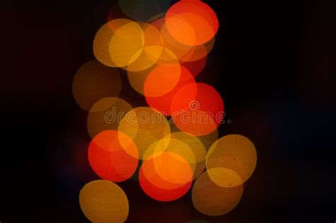 Abstract Beautiful Lights On A Black Background Stock Image Image Of