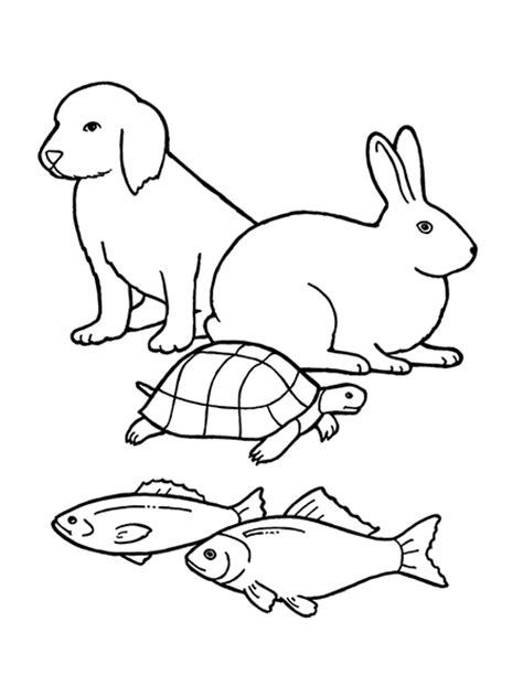 Click on the black and white drawing. Animals