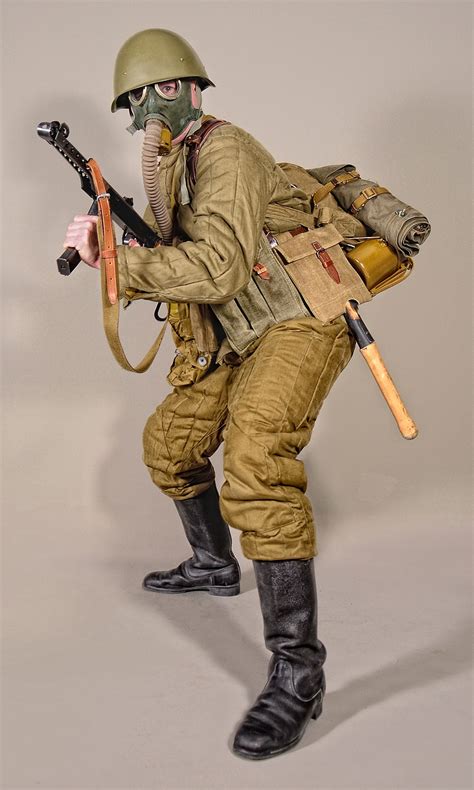 Military Uniform Soviet Soldiers Ww2winter 01 By Mazuskarl On