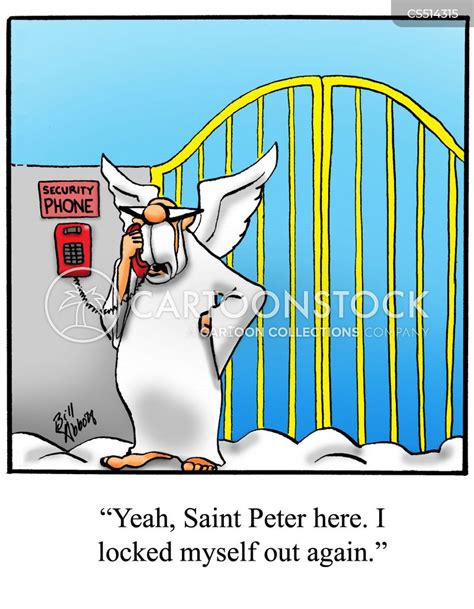 Security Gates Cartoons And Comics Funny Pictures From Cartoonstock