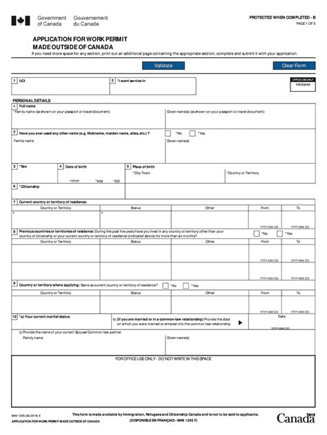 Canada Mm Application Form Fill Out And Sign Printable Pdf Template Signnow