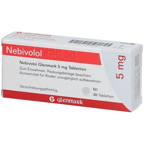 Nebivolol Glenmark Mg St Shop Apotheke Com