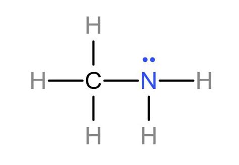 Draw A Lewis Structure Of Methylamine Quizlet