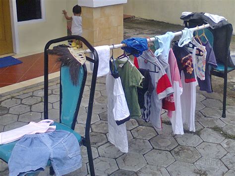 Inovasi motor tertutup beroda tiga. Emak Riweuh: Jemuran Darurat
