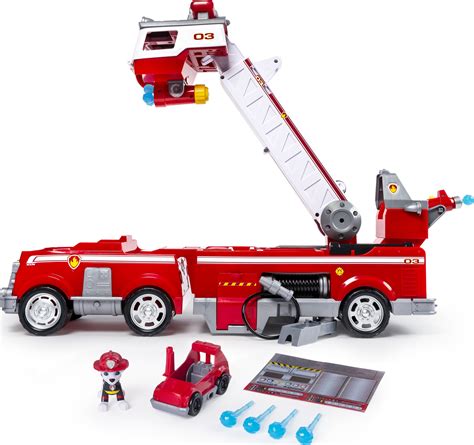 Paw Patrol Marshall Ultimate Rescue Fire Truck Set Town