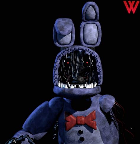 Withered Bonnie Jumpscare By Wicktron Bonnie Jumpscare Fnaf