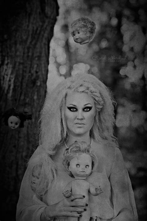 Avant Garde Hair Creepy Doll Photo Shoot Haunted Dolls Creepy Dolls