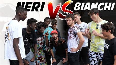 Neri VS Bianchi DISSING FREESTYLE E RIMORCHIO Con Le RAGAZZE YouTube