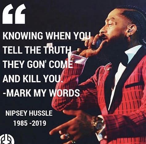 16 Nipsey Hussle Quotes From Songs Swan Quote