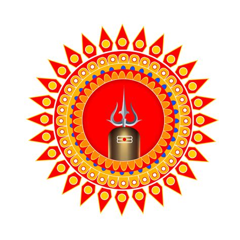 Shiv Lingam Design For Maha Shivratri Festival Card 18106645 Png