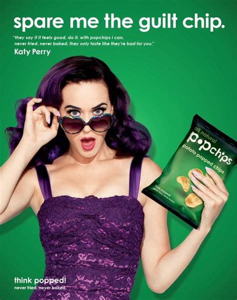 Foodista Katy Perry Popchips Ads Revealed