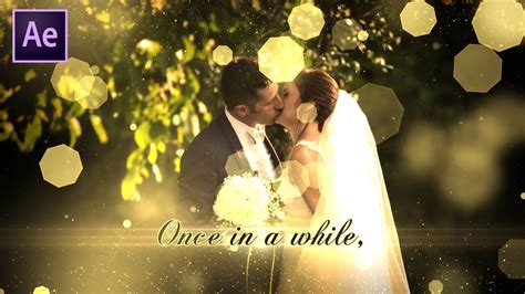wedding slideshow in after effects after effects tutorial effect for you youtube