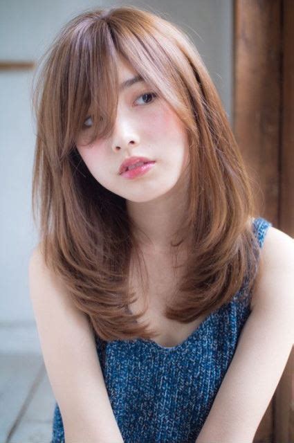 Japanese Long Layered Hairstyles For Women