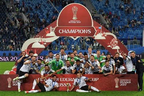 Berikut ini hasil lengkap dan jadwal serta klasemen sementara piala konfederasi 2017 di rusia, sampai selasa (20/8) pagi: Jerman Juara Piala Konfederasi 2017 | The Champions