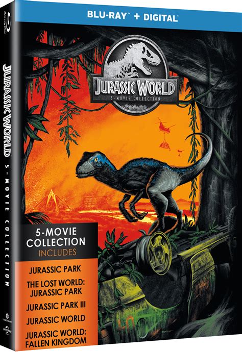 Jurassic World 5 Movie Collection Dvd Giveaway