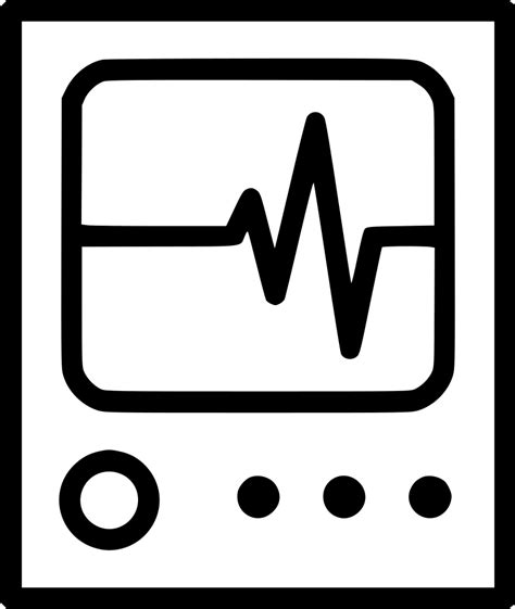 Heart Monitor Svg Png Icon Free Download (#491019) - OnlineWebFonts.COM png image