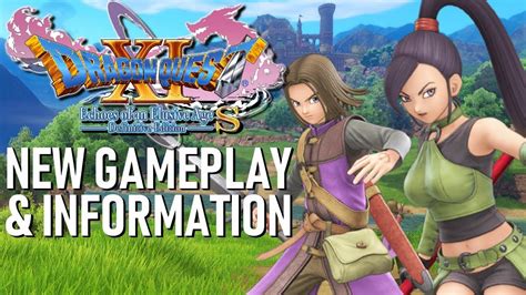 Dragon Quest Xi S Switch Includes 3ds Exclusive Worlds New Gameplay Footage And Details