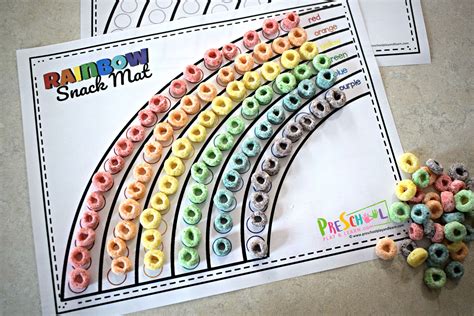 Free Rainbow Color Matching Printable — Preschool Play And Learn
