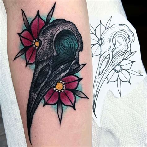 Bird Skull Tattoos Meanings Tattoo Designs And More