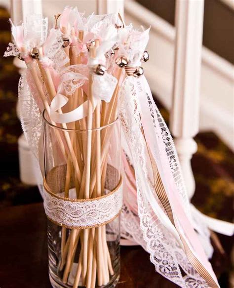 I'm wondering if anyone out there is using wedding wands for their reception. 16 Genius Ways To Use Ribbon At Your Wedding