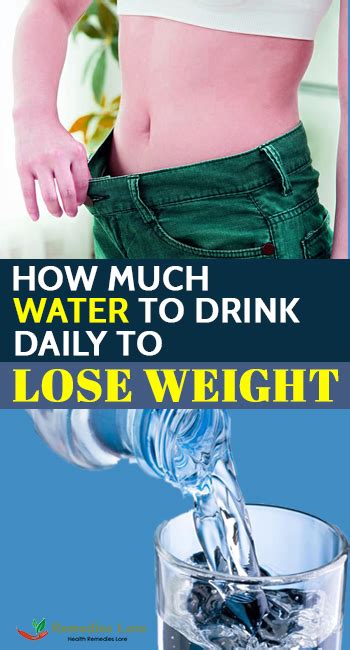 How Much Water To Drink Daily To Lose Weight Naturalbisou