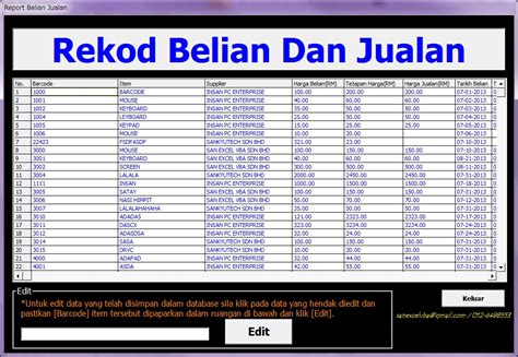Berbagai contoh surat pesanan barang mudah kita temui, terutama di berbagai badan usaha yang bergerak di bidang distributor dan penjualan barang/produk tertentu. Point Of Sale (POS) - Sistem PENGURUSAN Perniagaan (Sankyu ...