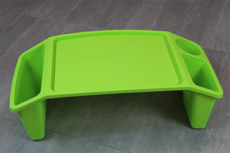 Some even feature a paper roll holder for easy doodling, painting and tracing. New Basicwise Kids Lap Desk Tray, Portable Activity Table, Green, QI003235G | eBay
