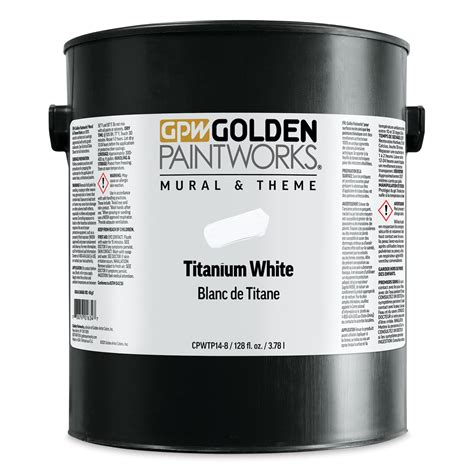 Golden Paintworks Mural And Theme Acrylic Paint Titanium White 128