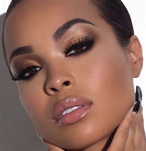 Maquillaje De Noche Makeup For Black Women Brown Skin Makeup Dark