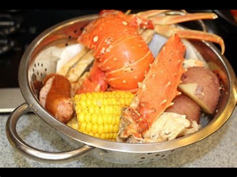 One of the best parts of a seafood boil is getting to eat with your hands, so embrace the mess! Seafood Crab Boil (Saturday Meal) (Legacy) How - To - Make ...