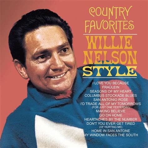 Willie Nelson Country Favorites Willie Nelson Style 1966 Music