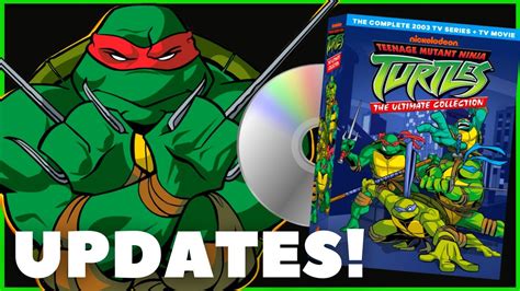 Tmnt 2003 The Ultimate Collection Dvd Boxset Revealed Figures News