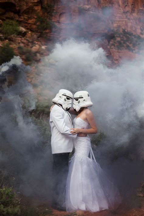 To The Moons And Back The Best Star Wars Wedding Ideas