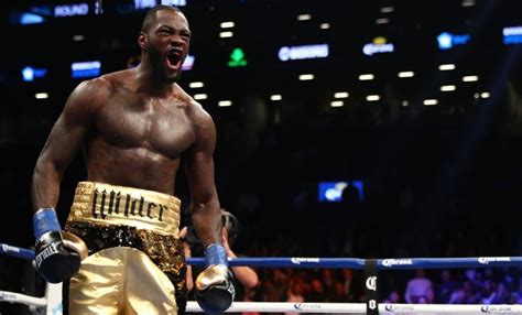 The war has just begun. Deontay Wilder Makes a Huge Statement with Knockout | RDX ...