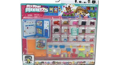 My Mini Mixie Qs Toy Store Deluxe Mini Room Playset Pack Unboxing