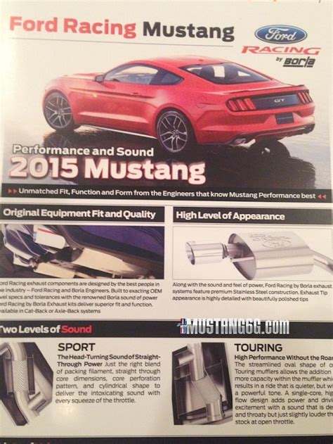 Mustang G Spies Mustang Ford Racing Parts Fordmuscle