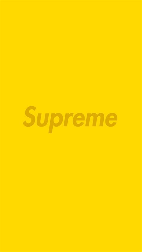 Tons of awesome supreme wallpapers to download for free. Yellow Supreme Wallpapers - Wallpaper Cave