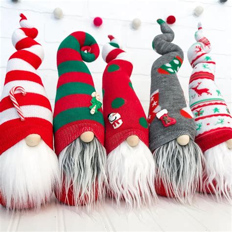 Christmas Gnome Pattern Diy Sock Gnome Pattern Diy Gnome Etsy Gnome