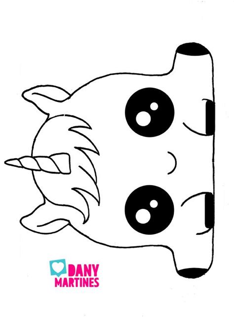 Cute Pandacorn Coloring Pages