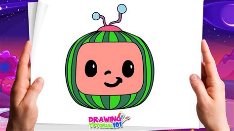 🆕how To Draw Cocomelon Logo Easy Cocomelon Drawing Step By Step Youtube