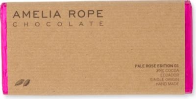 Amelia Rope Milk Rose Chocolate Bar Selfridges Com