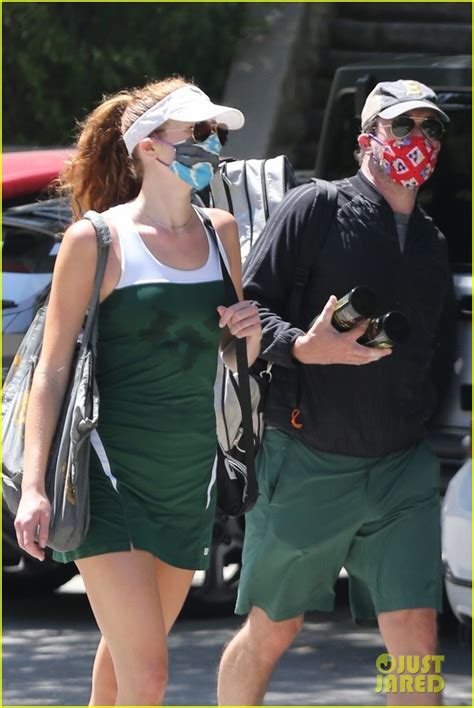 Jon Hamm Plays Tennis with Anna Osceola, His Longtime Rumored