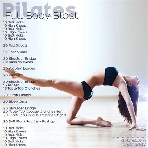 Pilates Full Body Blast Hiit Blog Pilates Workout